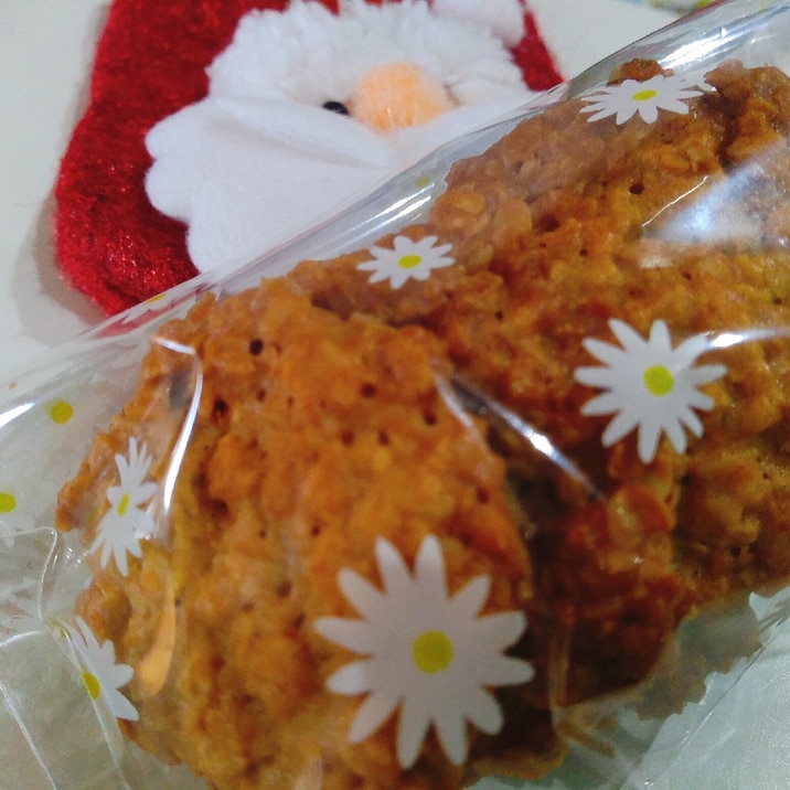 ざくざく!止まらない♪オートミールきなこクッキー☆
